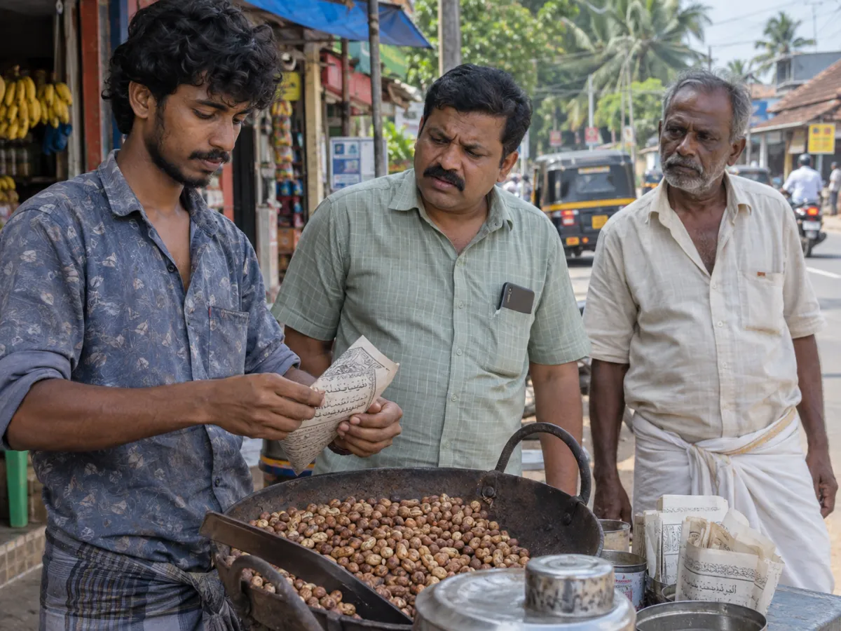 Batch A1 Picture 06 — Peanut-vendor paper misuse awareness